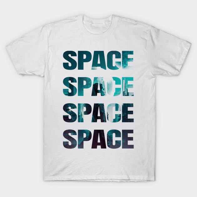 Lost in Space, The Space Traveler Series T-Shirt by Seamazing
